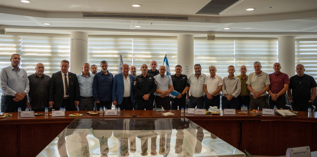 המפכ"ל נפגש היום עם ראשי הרשויות ערבים