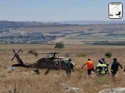 חילוץ פצוע מצוק הארבל