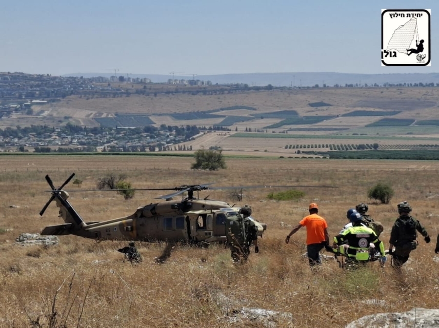 חילוץ פצוע מצוק הארבל
