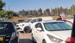 הרכבים לא ניזוקו בשריפה באליקים