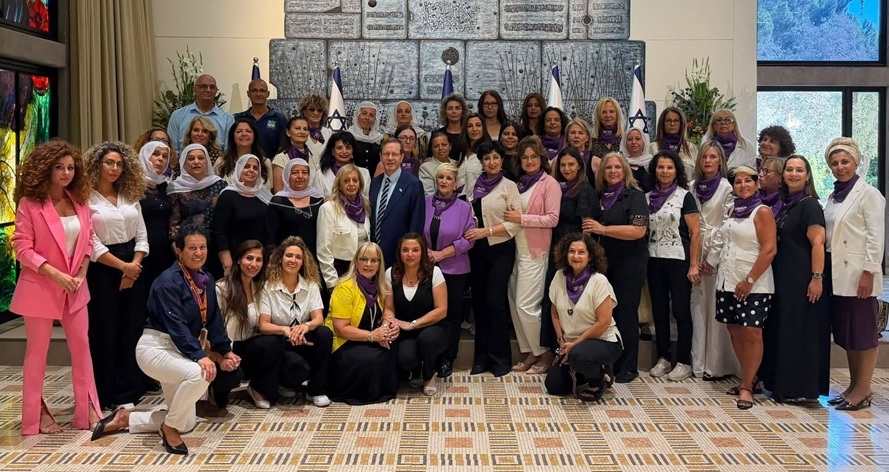  חברות פרלמנט תווחיד ונשות פנים חדשות במשכן נשיא המדינה