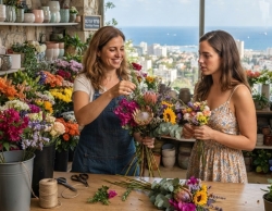 איך לבחור סידור פרחים שישרוד את האקלים החיפאי? מדריך מקומי מהרכס
