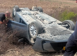 תאונת דרכים בין 2 אופנועים סמוך לצומת אורן