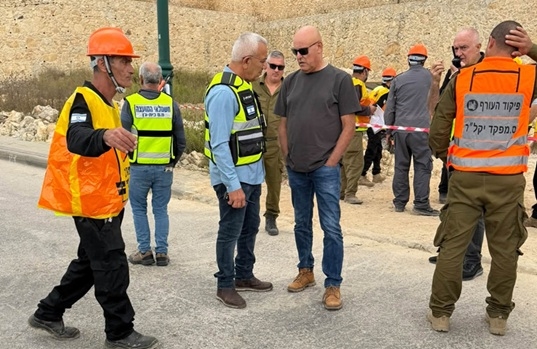תרגיל חירום במועצה המקומית בית ג׳ן