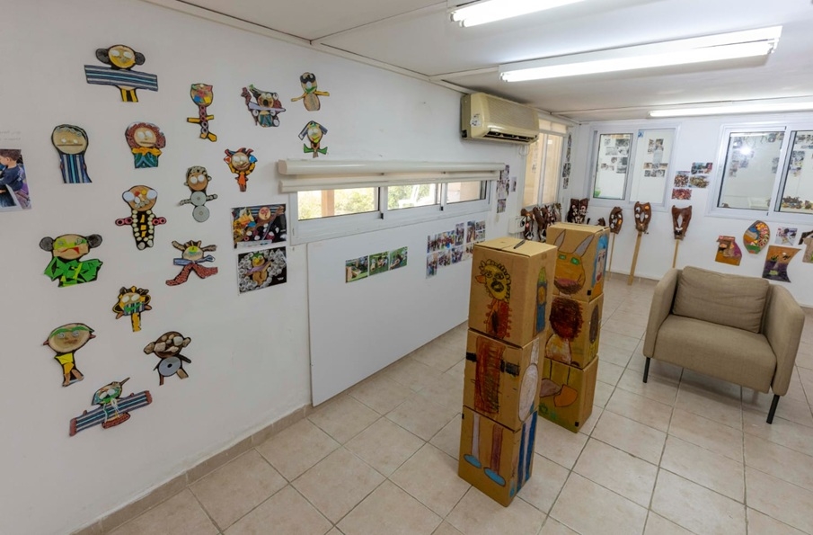 יצירה לרגש יצירות ילדי גן זיקים