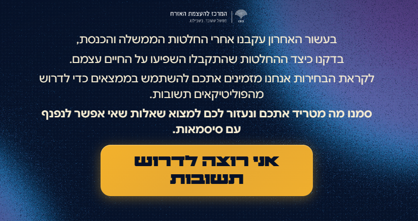 במקום לנחש אם אתם ימין או שמאל