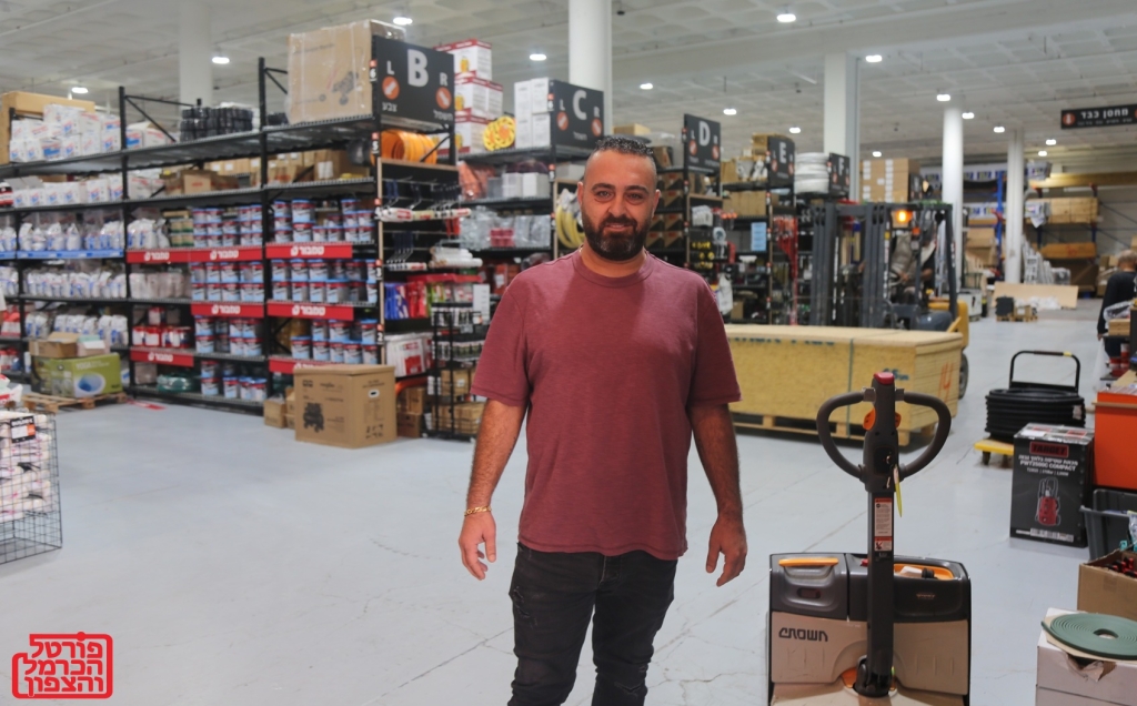 ג'לאא אבו סאלח BUILDEX ענק חומרי הבנייה בגולן