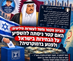 האם קטר ניסתה להשפיע על הבחירות בישראל ולפגוע בדמוקרטיה?